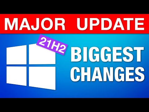 Major Windows 10 "November" Update - Biggest Changes (21H2)