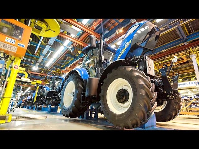 New Holland tractors production - Factories tour