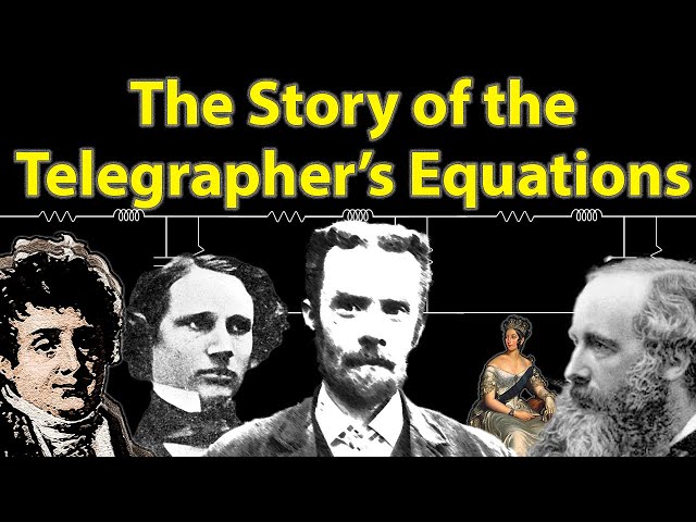 The Story of the Telegrapher's Equations - from diffusion to a wave.