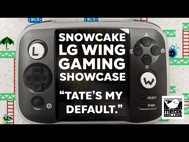SnowCake (LG Wing) Gaming Showcase