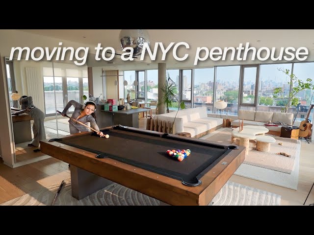moving in and furnishing my NYC penthouse at 20 years old!
