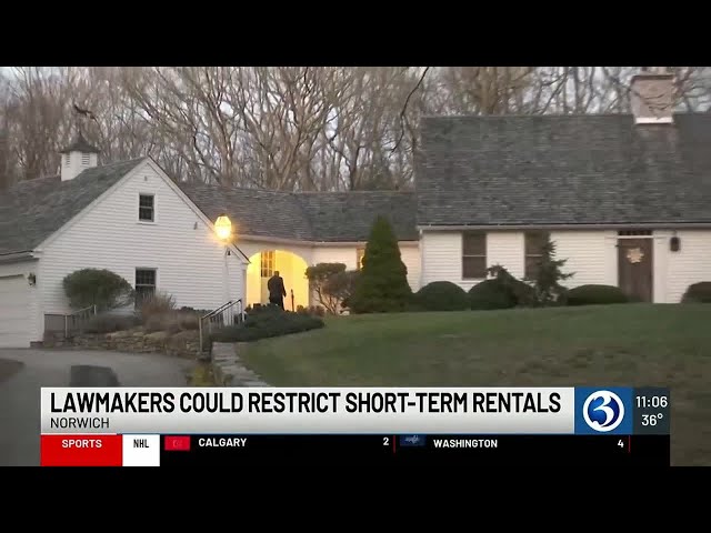 State lawmakers look to restrict short term rentals