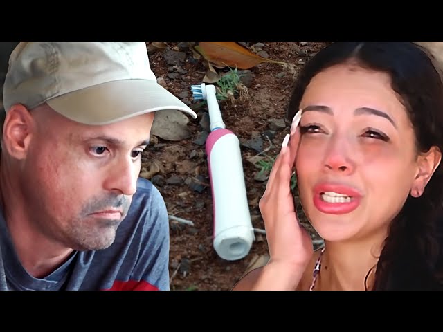 Jasmine Throws Geno's Toothbrush In The Dirt (90 Day Fiance)