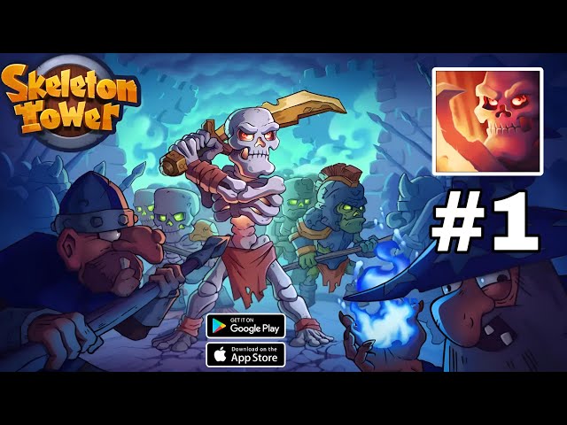 Skeleton Defence 3D Gameplay On Mobile Android & iOS Video EP 01 | New Game November 2023
