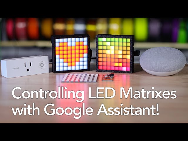 Send messages to an LED Matrix using CircuitPython!