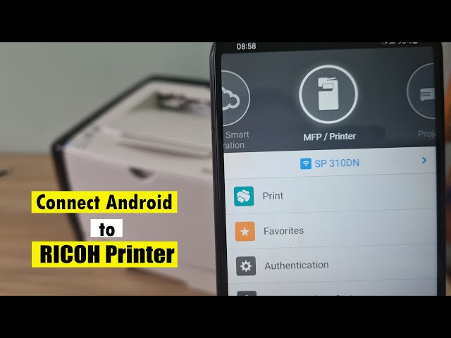 How to Connect Android to RICOH Printer