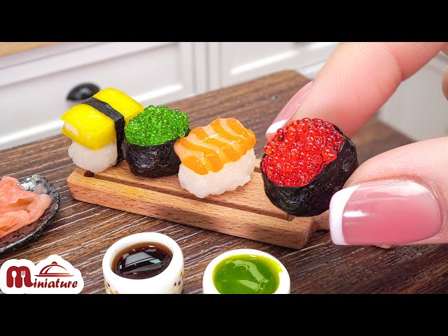 Ultimate Japanese Sushi Recipe Idea | ASMR Cooking Mini Food