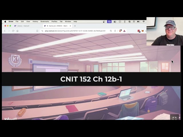 CNIT 152 Ch 12b Part 1
