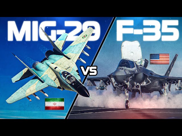 F-35 Lightning II Vs Iranian Mig-29 Fulcrum DOGFIGHT | Digital Combat Simulator | DCS |