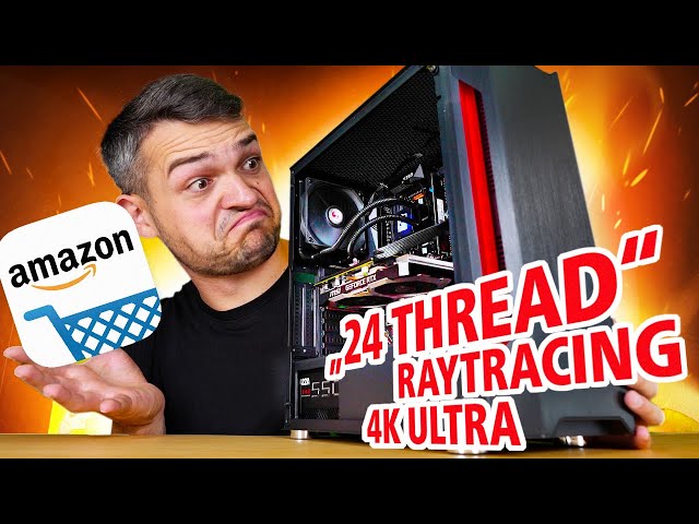 "24 Thread Raytracing 4K Ultra" Gaming PC für 888€ auf Amazon bestellt... #GamingSchrott