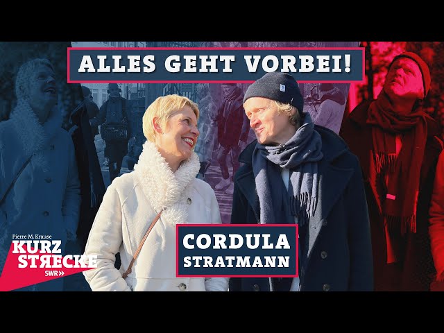 Cordula Stratmann schlägt auf Friedhöfen die Zeit tot | Kurzstrecke mit Pierre M. Krause