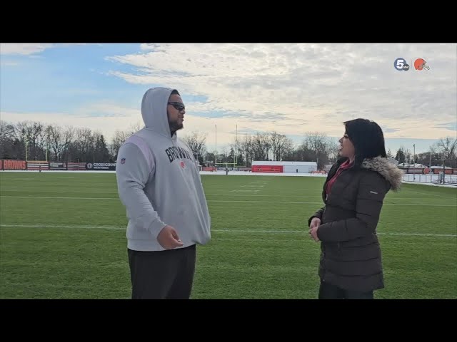 Next Man Up: Browns DT Siaki Ika loves his family, streaming shows, and being artist 'Jack Fi$h'