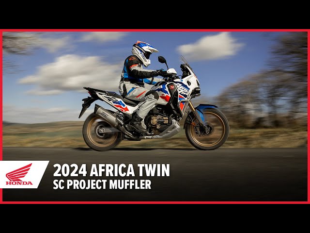 2024 Africa Twin SC Project Muffler