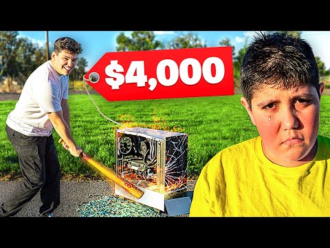 I Destroyed His Gaming PC, Then Gave Him A New One!