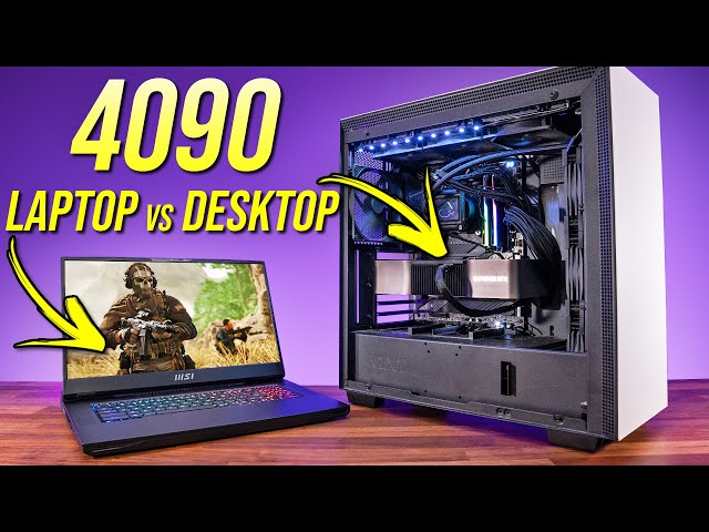 RTX 4090 Laptop vs Desktop - It’s not even close…