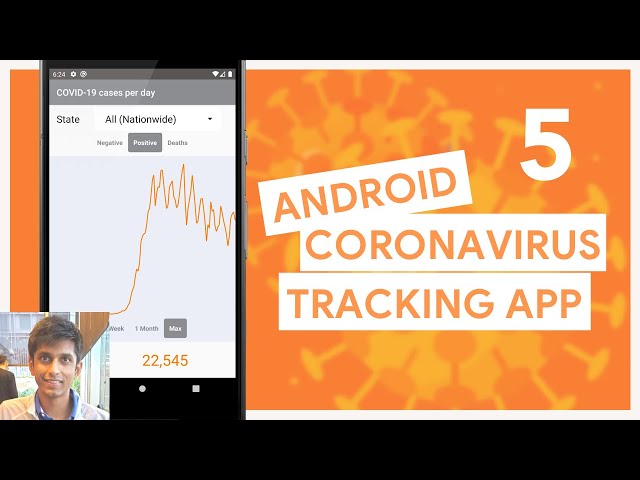 COVID-19 Tracking App (Robinhood Style) Ep 5: Add Chart Interaction - Android Studio Kotlin
