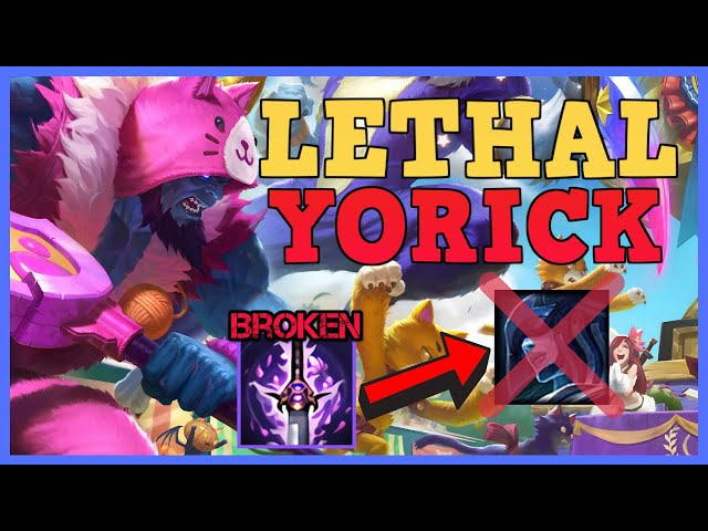 Best Yorick NA MELTS ranged matchup | Lethal Yorick is too easy!