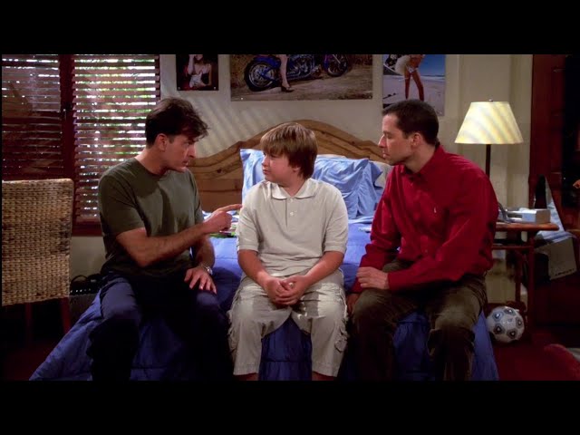 Two and a half Men - Jake's first day in junior high