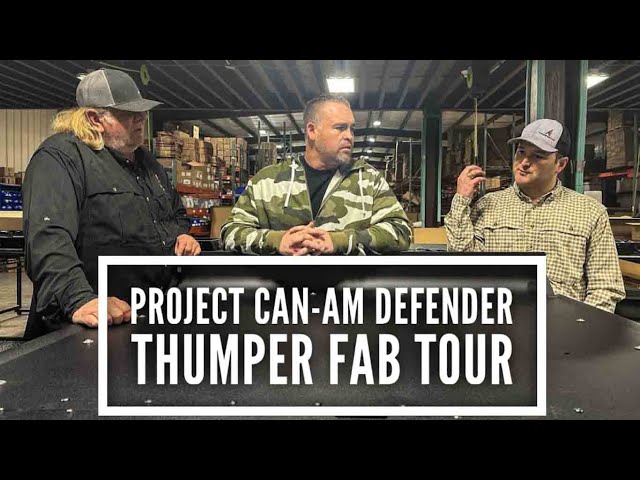 Project Cam-Am Defender Inside Look At Thumper Fab Pt.1