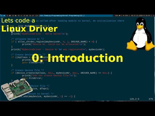 Let's code a Linux Driver - 0: Introduction