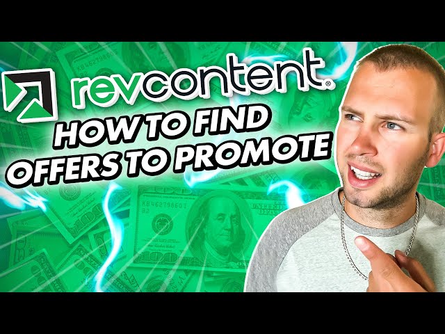 How to Find ClickBank Offers to Promote on RevContent