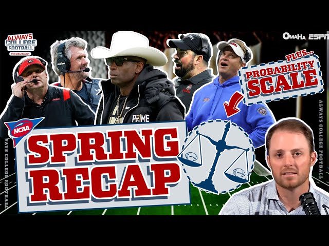 Spring recap w/ Matt Barrie + Weighing outcomes on The Probability Scale | Always College Football