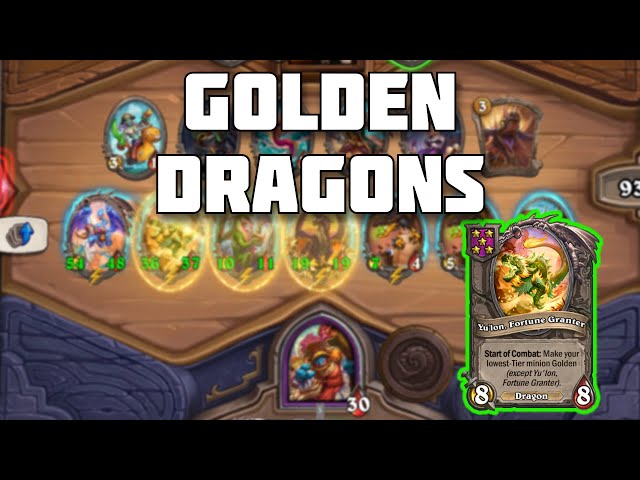 Golden Dragons | Hearthstone Battlegrounds