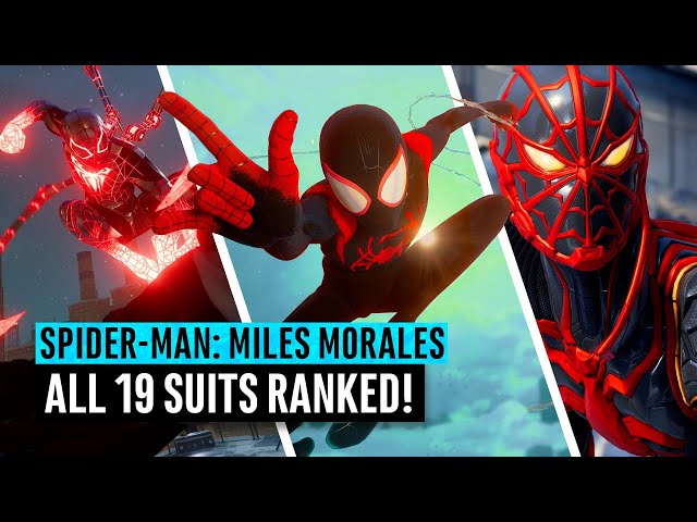 Spider-Man: Miles Morales | ALL 19 suits ranked