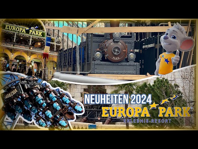 DIE NEUHEITEN 2024 im EUROPA-PARK - Es wird elektrisierend!