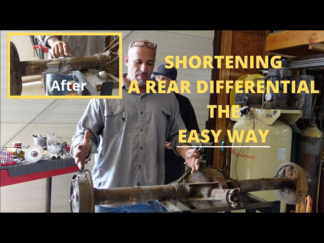 HOW TO: SHORTEN REAR DIFFERENTIAL | Loco Customs