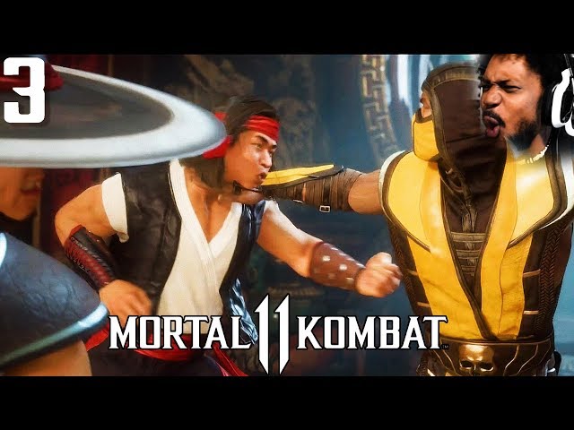 LIU KANG + KUNG LAO VS SCORPION OMGOSHH | Mortal Kombat 11 #3