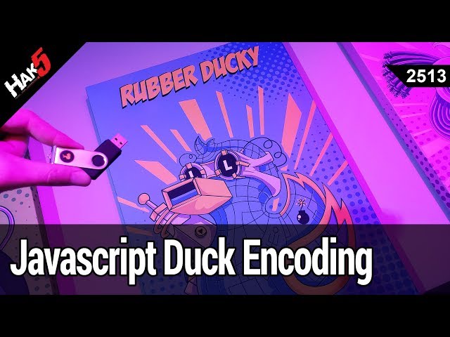 ZOMG HaX one-liners and Javascript Ducky Encoding - Hak5 2513