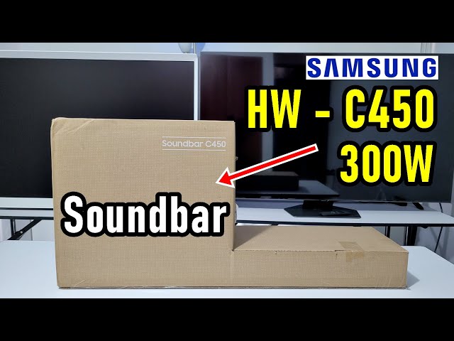 SAMSUNG C450 (HW-C450) 300W / SOUNDBAR WITH SUBWOOFER / DOLBY AUDIO / DTS