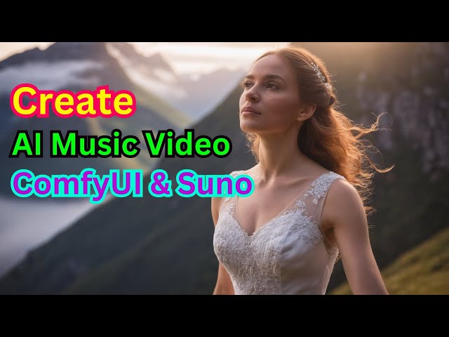 Stable Diffusion ComfyUI & Suno AI Create AI Music Video On Our Control