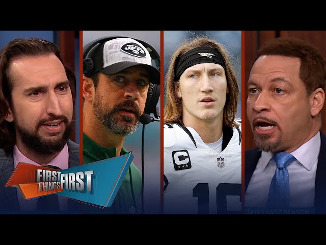 FIRST THING FIRST | Nick Wright reacts to Robert Saleh update latest on Aaron Rodgers healthy