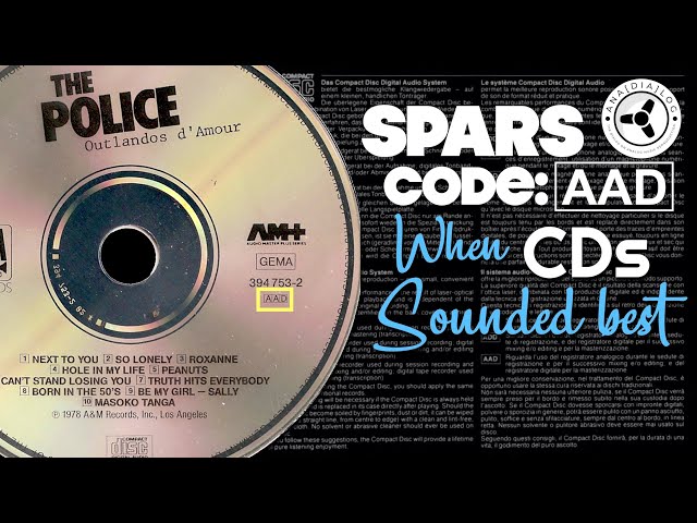 SPARS code AAD: When CDs sounded best