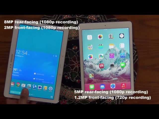 iPad Air vs Samsung Galaxy Tab Pro 10.1" Full Comparison
