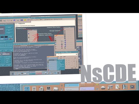 NsCDE: A Modern Common Desktop Environment in 2022!
