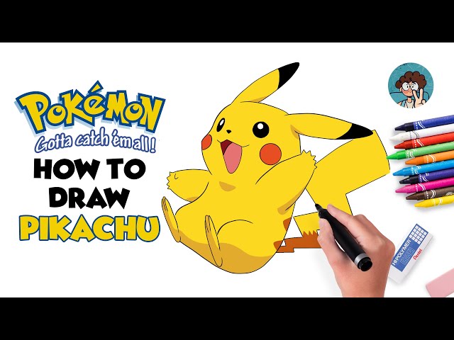 How to draw Pikachu Easy and Fast I Pokémon