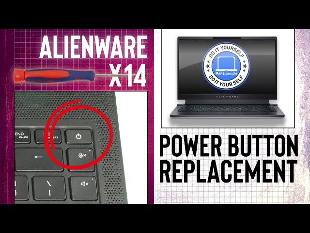 How To Replace Your Power Button | Dell Alienware x14