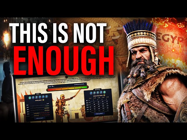 I'M NOT IMPRESSED: Total War Pharaoh High Tide Honest Thoughts
