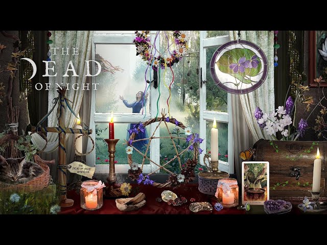 Beltane Altar 2024 Ambience 🧹🕯️🌼🔥💈 | May Day | Witch ASMR & Spring Sounds