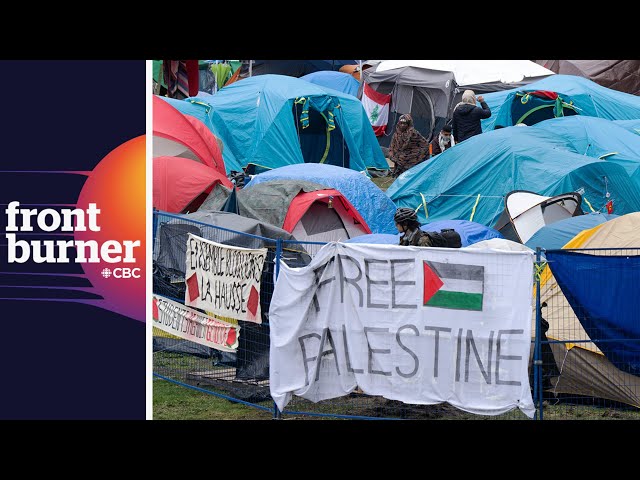 At the McGill encampment, calls to divest from Israel | Front Burner