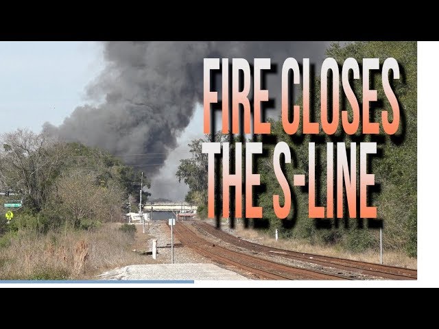 FIRE CLOSES THE S-LINE