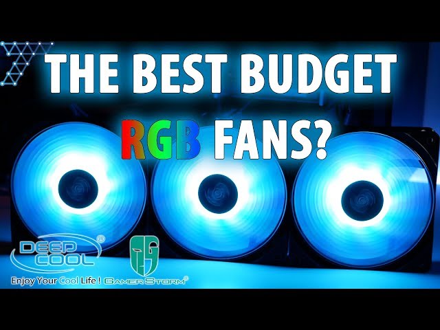 The Best Budget RGB Fans? - Deepcool RF 120 Review