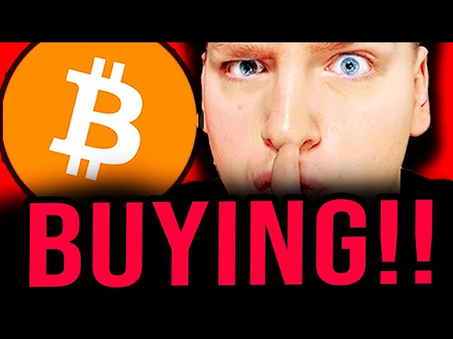 I AM BUYING BITCOIN AND ALTCOINS RIGHT NOW!!!!