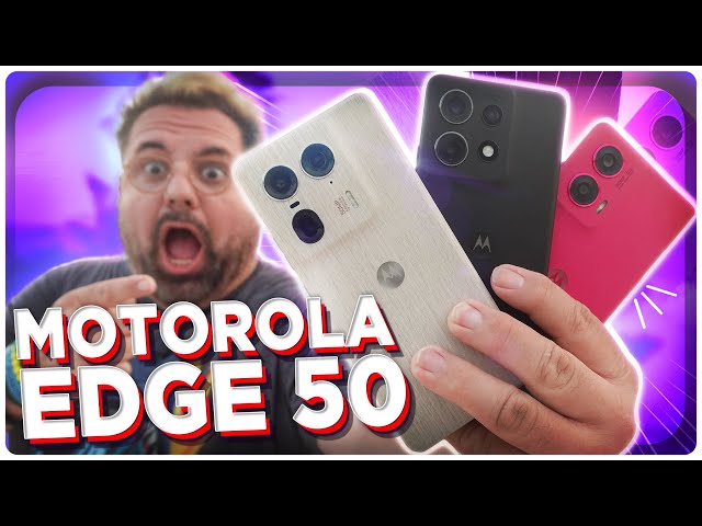 Os NOVOS Motorola Edge 50: Hands On!