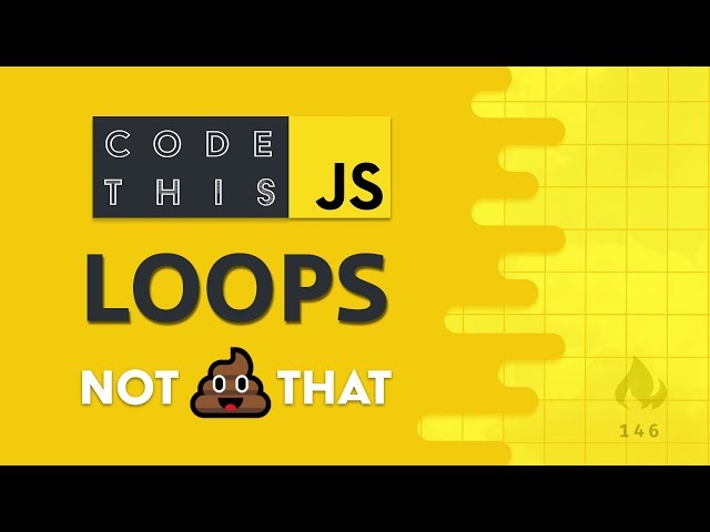 JavaScript Loops - Code This, Not That