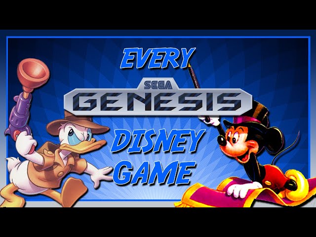 Every Sega Genesis Disney Game - Segadrunk