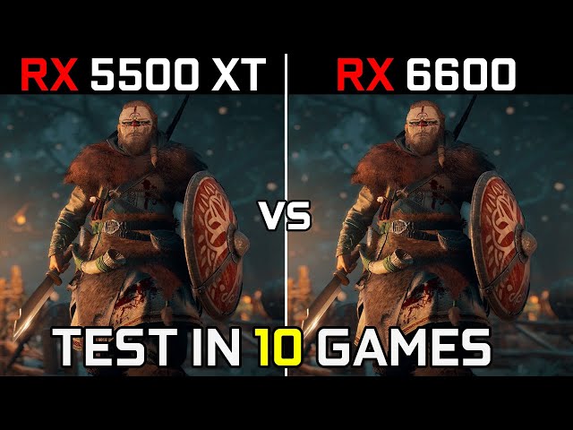 RX 5500 XT vs RX 6600 | How Big is the Difference? | 2021